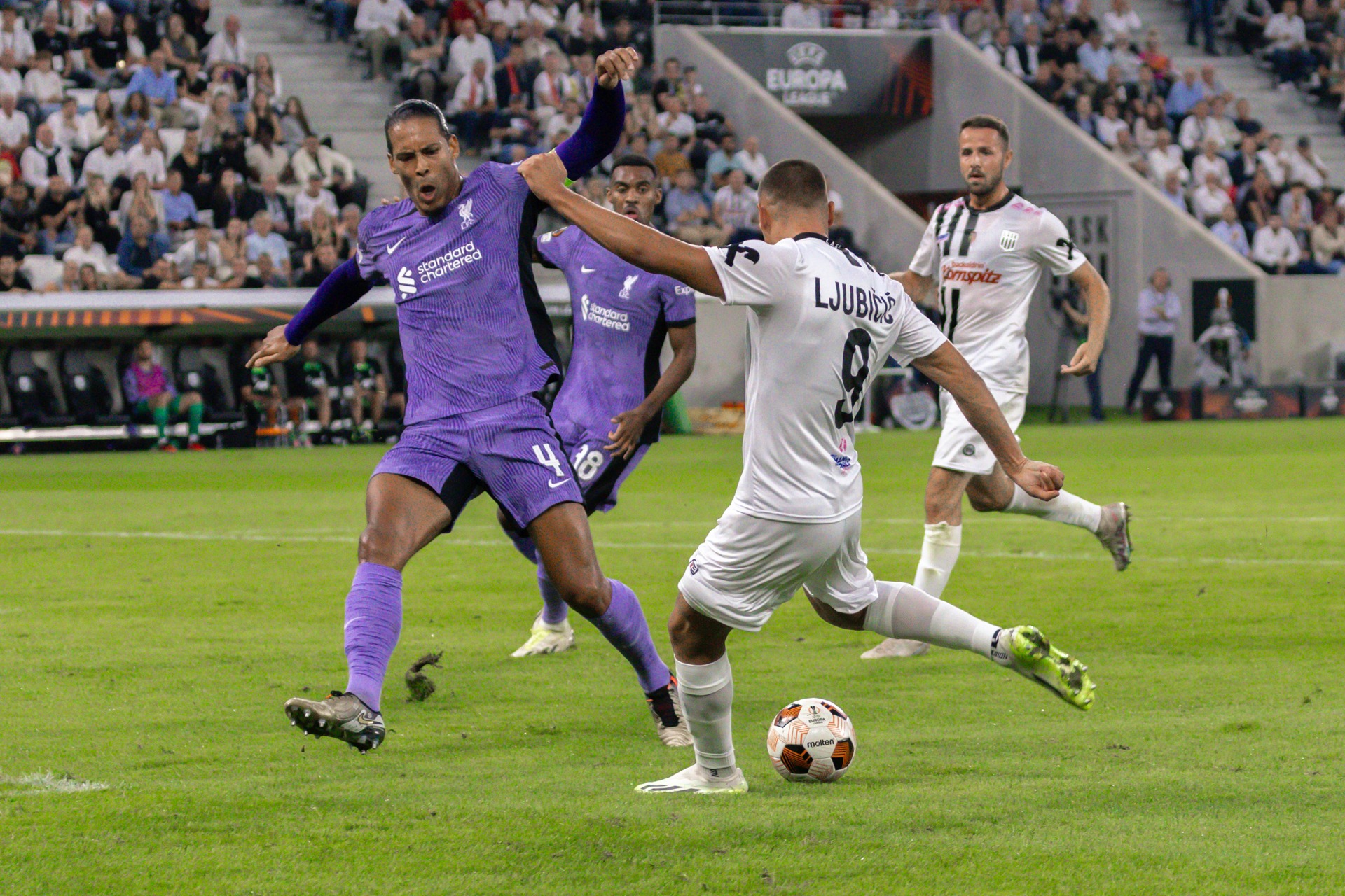 Europa League Lask Linz- Fc Liverpool